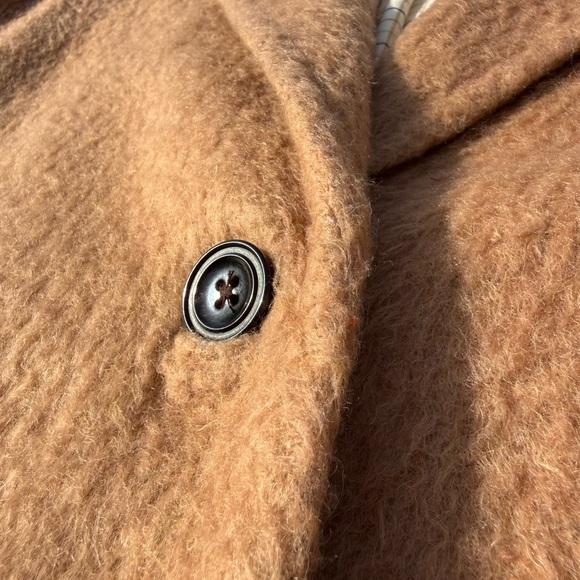 Madewell Quiet Luxury Old Money Parisian Chic Minimalist Wool Coat - Picture 7 of 8